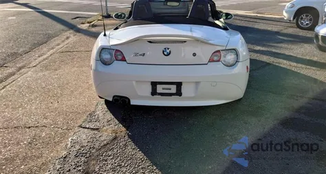 2004 BMW Z4 2.5 z USA, uszkodzony, nr VIN 4USBT33584LS49041